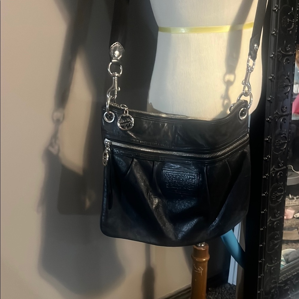 Coach Black Crossbody Bag.

*short strap needs a couple of stitches to repair.
